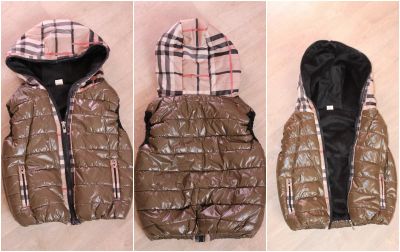 Лот: 6081921. Фото: 1. Жилетка дизайн под Burberry. Верхняя одежда