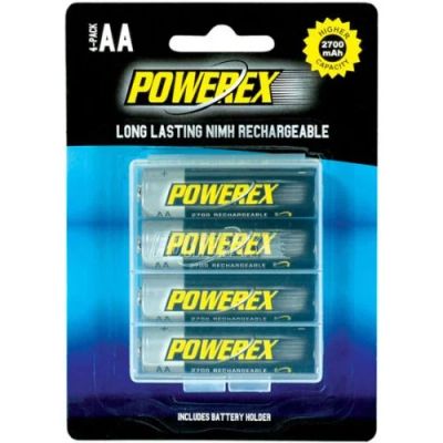 Лот: 3563481. Фото: 1. Аккумуляторы AA Maha Powerex 2700... Батарейки, аккумуляторы, элементы питания