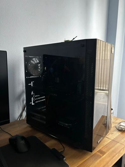 Лот: 23264245. Фото: 1. Игровой пк i3 10100f, 16 озу... Компьютеры в сборе