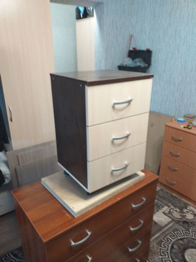 Лот: 3457450. Фото: 1. Тумбочка венге дуб. Тумбы