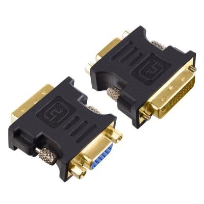 Лот: 16378707. Фото: 1. Переходник Perfeo с DVI на VGA... Шлейфы, кабели, переходники