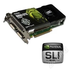 Лот: 770515. Фото: 1. BFG Geforce 8800GTS 512Mb OC. Видеокарты