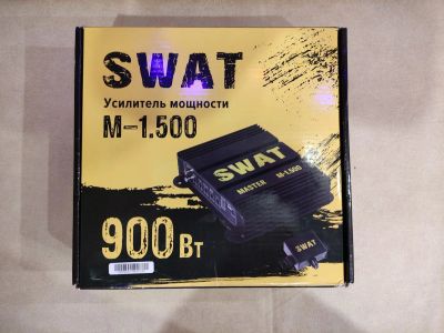 Лот: 17056854. Фото: 1. Новый усилитель SWAT M-1.500... Усилители