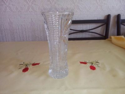 Лот: 12331250. Фото: 1. Хрустальная ваза для цветов 2. Вазы