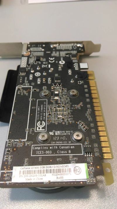Лот: 6109484. Фото: 1. Видеокарта GeForce GT620 2Gb DDR3... Видеокарты