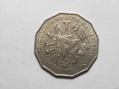 Лот: 12732502. Фото: 1. Австралия, 50 центов, 1982 года... Австралия и Океания