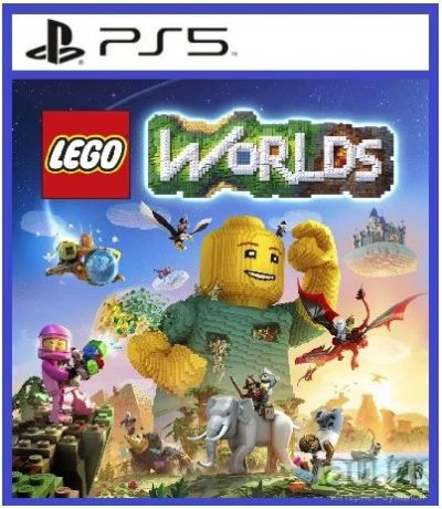 Лот: 17108590. Фото: 1. LEGO Worlds. Игра для PS5. Русс... Игры для консолей