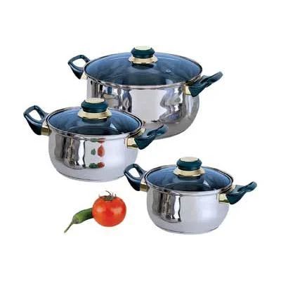 Лот: 3734009. Фото: 1. Набор кастрюль 6 пр. Classic Bekker... Сковороды и сотейники