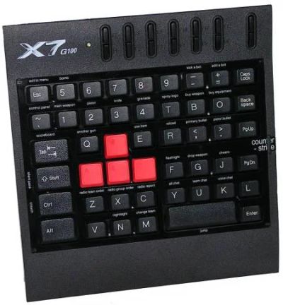 Лот: 6365259. Фото: 1. Клавиатура A4Tech X7-G100. Клавиатуры и мыши