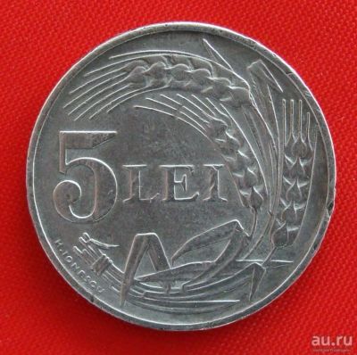 Лот: 1853823. Фото: 1. (№1759/LK) 5 лей 1942 (Румыния... Европа