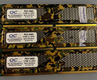 Лот: 20108409. Фото: 1. DDR2 512mb 3шт. Оперативная память