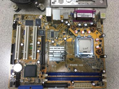 Лот: 9653310. Фото: 1. Комплект материнская плата Asus... Материнские платы