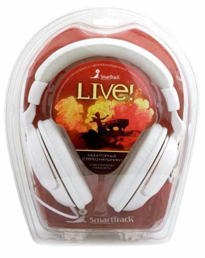 Лот: 3625379. Фото: 1. Наушники SmartTrack Live! Бесплатная... Наушники, гарнитуры