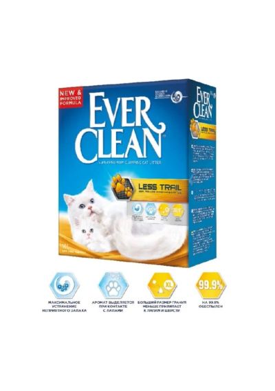 Лот: 5832859. Фото: 1. Наполнитель комкующийся Ever Clean... Миски, лотки, наполнители