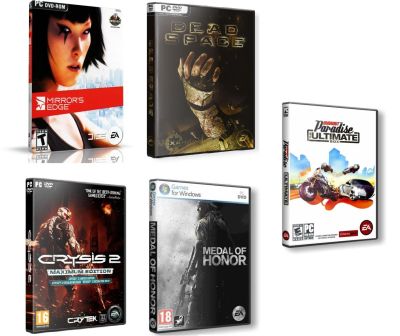 Лот: 3172908. Фото: 1. Dead space + Burnout Paradise... Игры для ПК
