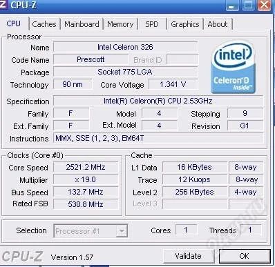 Лот: 1336311. Фото: 1. celeron d326 lga 775. Процессоры