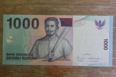 Лот: 21085251. Фото: 1. Индонезия 1000 рупий 2009 года... Азия