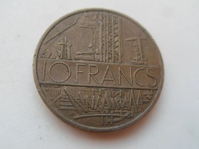 Лот: 9993761. Фото: 1. Франция 10 франков 1978. Европа
