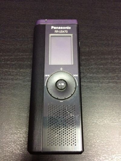 Лот: 7592733. Фото: 1. Цифровой диктофон Panasonic RR-US470. Диктофоны