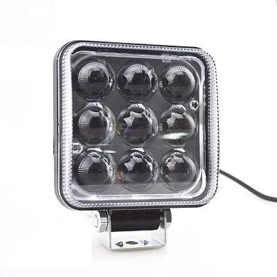 Лот: 17756523. Фото: 1. Фара светодиодная 9 LED 45W lens... Оптика и освещение