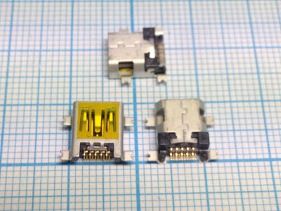 Лот: 12287887. Фото: 1. Разъём mini-USB №26 10pin. Разъёмы