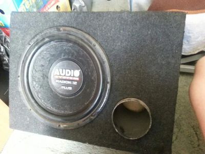 Лот: 6073648. Фото: 1. сабвуфер audiosistem radion 12plus. Сабвуферы