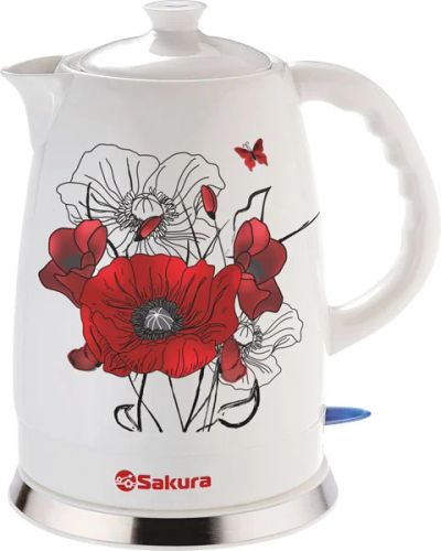 Лот: 9010772. Фото: 1. чайник Sakura SA-2028M. Чайники, кофемашины, кулеры