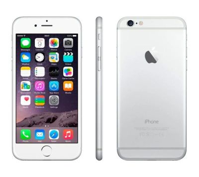 Лот: 11940388. Фото: 1. iPhone 6 16Gb Silver. Гарантия. Смартфоны