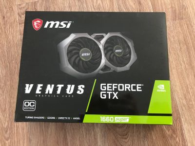 Лот: 17144872. Фото: 1. Видеокарта MSI GeForce GTX 1660... Видеокарты