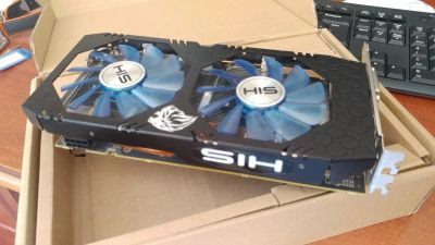 Лот: 12808002. Фото: 1. Игровая Видеокарта HIS AMD Radeon... Видеокарты