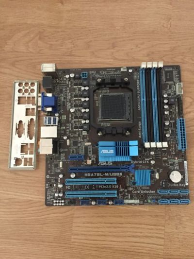 Лот: 15098589. Фото: 1. ASUS M5A78L-M/USB3. Материнские платы