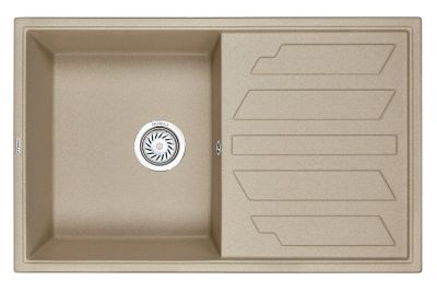 Лот: 23664276. Фото: 1. Мойка врезная с крылом GRANULA... Мойки кухонные