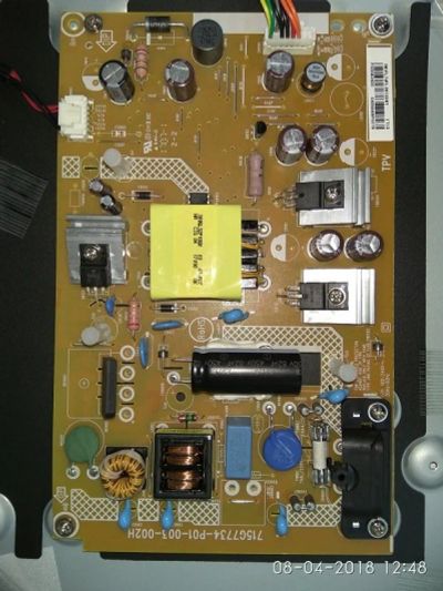 Лот: 15317560. Фото: 1. psu 715G7734-P01-000-002H tv Philips... Запчасти для телевизоров, видеотехники, аудиотехники
