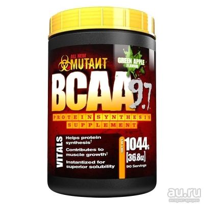 Лот: 9120940. Фото: 1. Mutant BCAA от PVL 1044 грамм. Спортивное питание, витамины