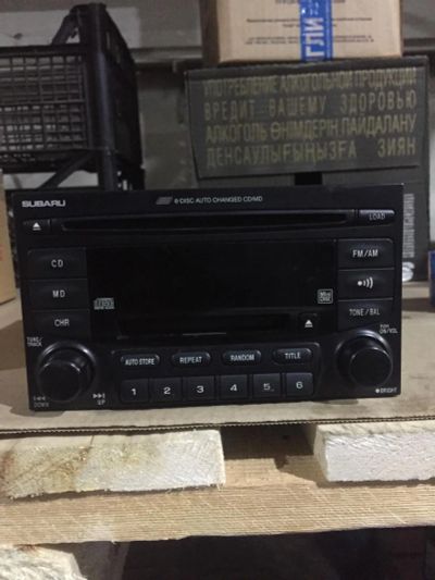 Лот: 9415689. Фото: 1. Штатная магнитола Subaru. Автомагнитолы