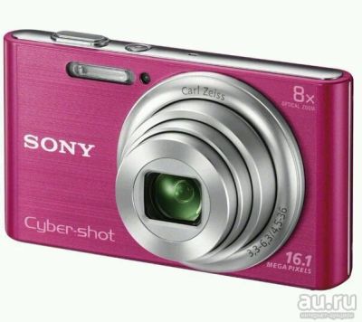 Лот: 10762962. Фото: 1. Миниатюрный фотоаппарат Sony cyber-shot... Цифровые компактные
