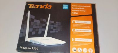 Лот: 24927667. Фото: 1. Wi-Fi роутер Tenda F300. Маршрутизаторы (роутеры)