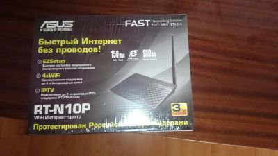 Лот: 4099168. Фото: 1. маршрутизатор Asus rt-n10p. WiFi, Bluetooth адаптеры