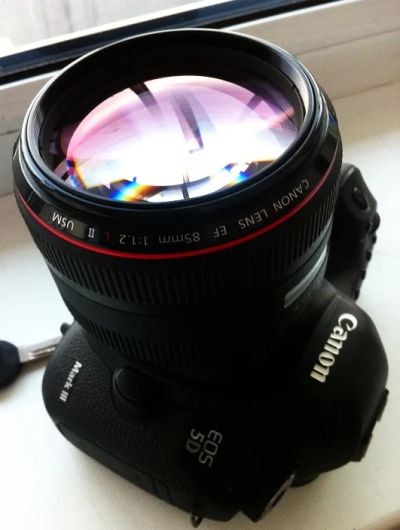 Лот: 3743240. Фото: 1. Объектив CANON EF 85 mm f/1.2... Объективы