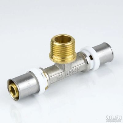 Лот: 15820103. Фото: 1. Тройник Н. Р. 26*3/4*26 пресс... Фитинги, подводка