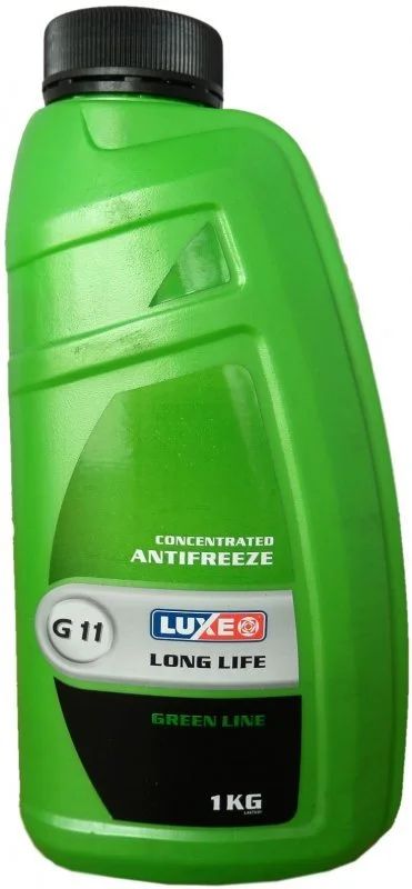 Лот: 4767536. Фото: 1. Luxe Антифриз Green Line 1кг зеленый. Масла, жидкости