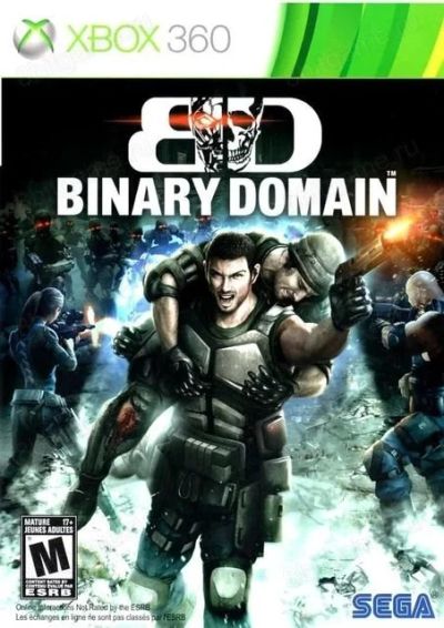 Лот: 13346122. Фото: 1. Binary Domain [Xbox 360, английская... Игры для консолей