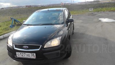 Лот: 4595687. Фото: 1. Ford Focus 2 Хэчбэк черный. Автомобили