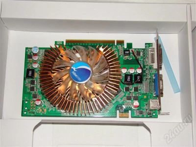 Лот: 537745. Фото: 1. NVIDIA GeForce 9800 GT 512Mb. Видеокарты