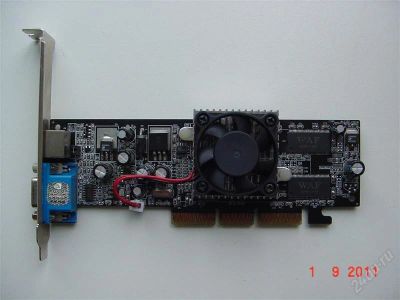 Лот: 1164519. Фото: 1. GeForce FX5200 128mb. Видеокарты