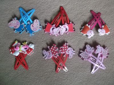 Лот: 4279800. Фото: 1. Заколки Peppa Pig разные. Аксессуары