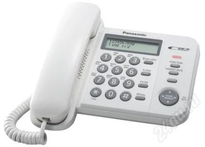Лот: 420552. Фото: 1. Телефоны Panasonic KX-TS2356RU... Проводные телефоны