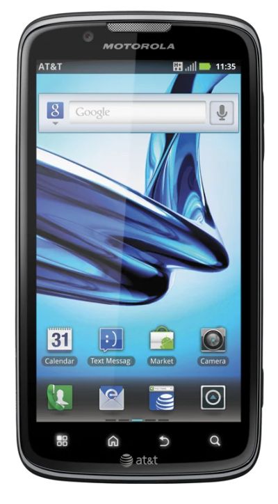 Лот: 4305819. Фото: 1. Motorola Atrix 2 Черный, Android... Смартфоны