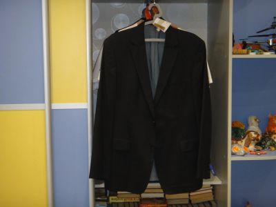 Лот: 16230842. Фото: 1. Стильный шерстяной пиджак BOSS... Пиджаки