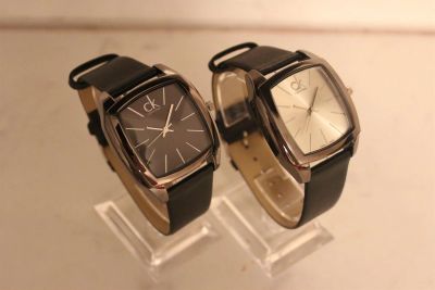 Лот: 3482623. Фото: 1. Часы Calvin Klein с черным циферблатом... Другие наручные часы